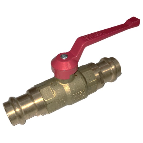 Pressfit Ball Valve UK Water Reg 4 Compliant