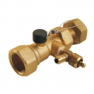 Valve for expansion tank connection