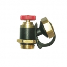Drain Valve with handle and swivel hose connection