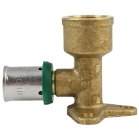Wall Angle Short Female Thread Adapter UK Water Reg 4 Compliant