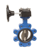 Fully-lugged Gear Butterfly Valve UK Water Reg 4 Compliant