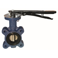 Fully-lugged Lever Butterfly Valve