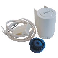 HERZ-Actuating drive for 2-point or pulse control for underfloor heating
