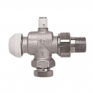 HERZ-TS-90-Thermostatic Valve Reverse angle with air valve