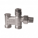 Herz-2000 One pipe Bypass Valve 