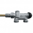 HERZ-VTA-50-Four-Way Valve for one-pipe system with thread M 30 x 1.5
