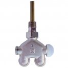HERZ-VUA-40-Four-Way Valve Angle model for one-pipe system