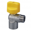 Ball valve with security closing T-handle