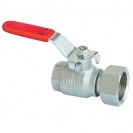 Ball Valve with freely moving nut, with lever